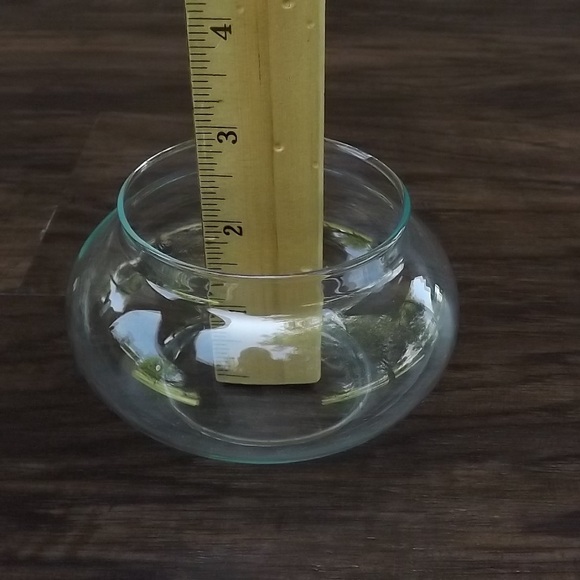 Potpourri Glass Jar With Brass Hummingbird Lid Candle Trinket Bowl Dish Vintage - Picture 3 of 6